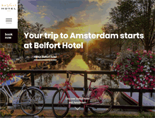 Tablet Screenshot of belforthotel.nl